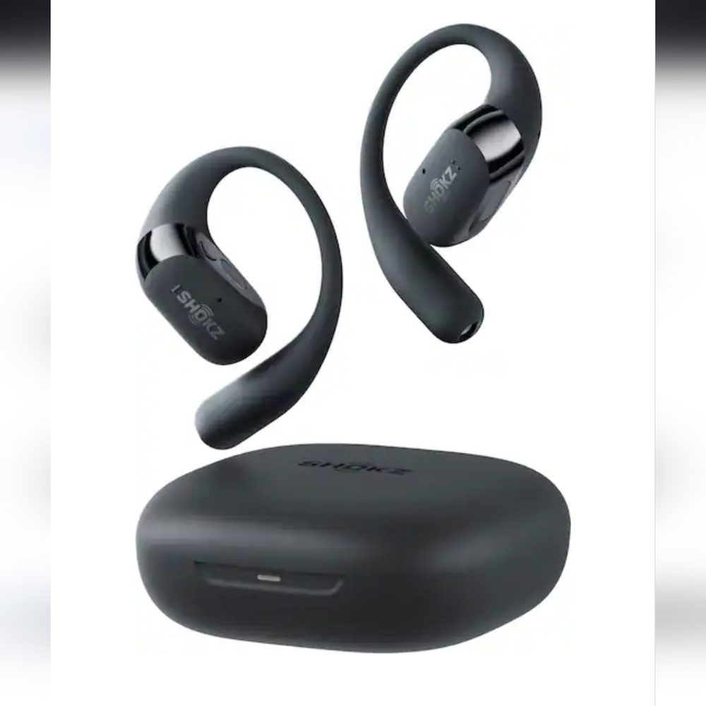Shokz OpenFit 2 Bluetooth Wireless Headphones Black